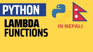 Lambda Functions in Python for beginners 60 Days Of Python
