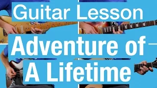 Download ► Coldplay - Adventure of A Lifetime - Guitar Lesson / Tutorial - FREE Sheet Music MP3