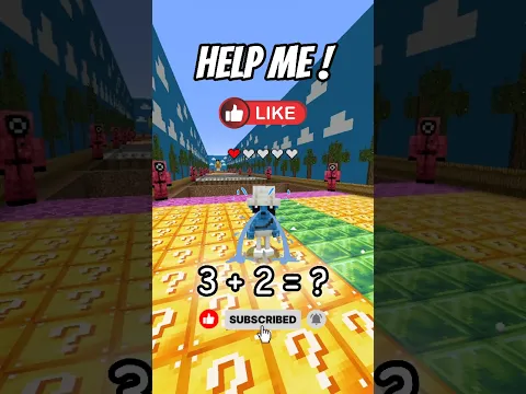 Italian Brainrot VS SquidGame Longer Jumping ππ #206 #italianbrainrot #minecraft - BlockOfFun