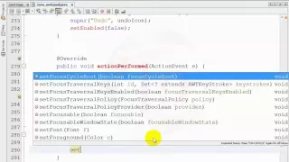 Java Notepad Project-part 9