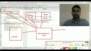 retrofit android example using json Object and json array