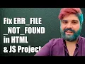 How to Fix ERR - FILE