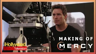 mercy 2026 behind the scenes of chris pratt sci fi action movie