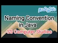 Naming Convention in Java java in tamil