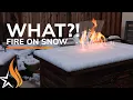 Fire On Snow by Starfire Direct