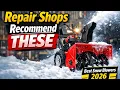 5 Best Snow Blowers Recommended by Repair Shops 2026