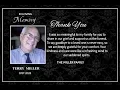 Terry Miller s Memorial Service July 8th 2022