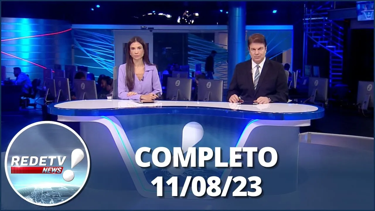 RedeTV News (11/08/23) | Completo
