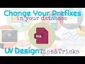 Easily Change Prefixes in a Database in Minutes - Tutorial
