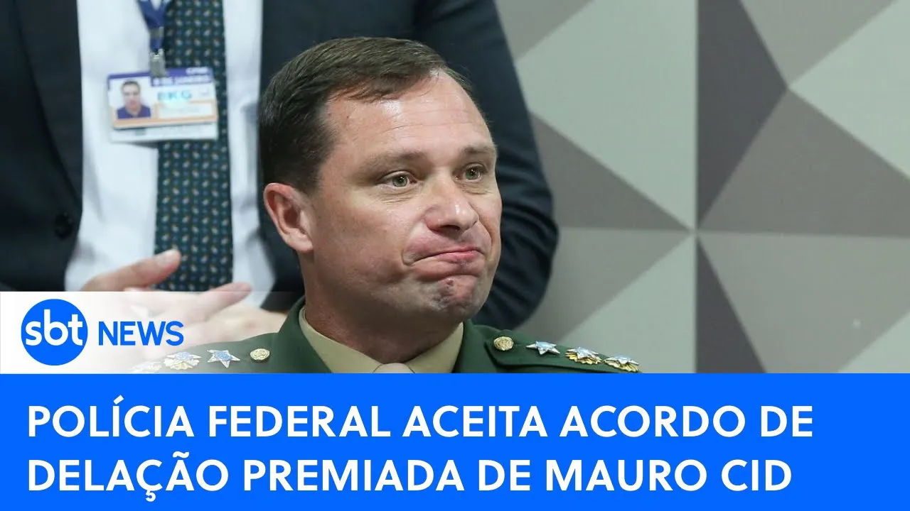 ???? SBT News na TV: PF aceita acordo de delação de Mauro Cid; Sul pode ser atingido por novo ciclone