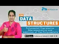 Polynomial Expression Representation and Addition of Two Polynomials Data Structures CSE-JNTU-K