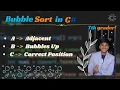 Easy to understand Bubble sort Program - Sorting Algorithm Coding for beginner