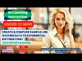 Create Compare Sample Line Waiting Data to Exponential Distribution 1 Statistics Excel