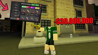 I Spent 30 Million Cash On Da Hood Crates Roblox