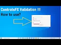 JavaFX ControlsFX validation Framework How to use