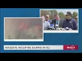 Update on fast-moving New Jersey wildfires