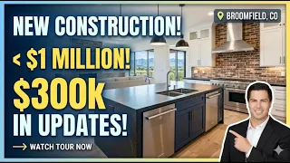 Baseline Community New Construction with 300K in Upgrades Under 1M Tour in Broomfield CO