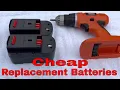 Black and Decker replacement battery aftermarket product the price