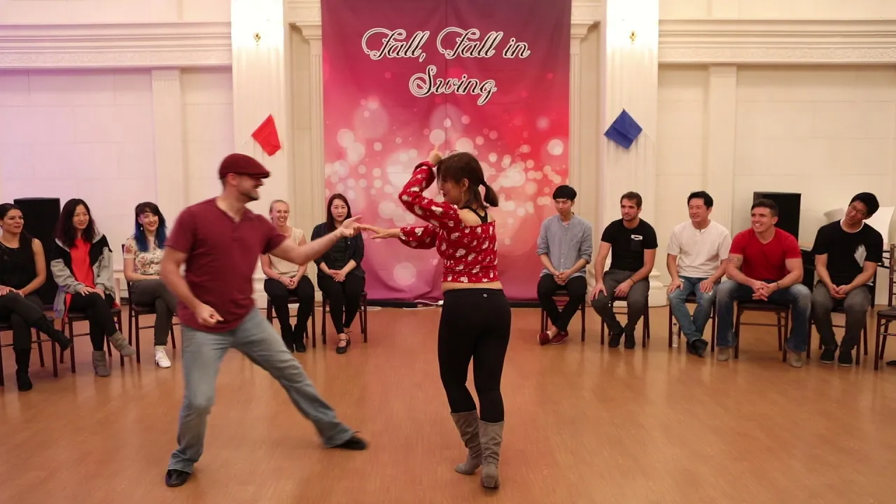 2018 Fall, Fall in Swing - Kris & Juhyun - Winner J&J Novice. Follower