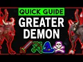 OSRS Greater Demon Slayer Guide ALL LOCATIONS - Quick Guide 2021