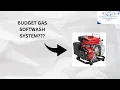 BUDGET Gas Softwash System - PREDATOR 1 inch water pump