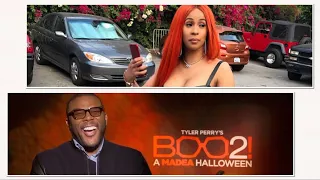 Tyler Perry on casting Cardi B and Madea performs Bodak Yellow Boo 2 Interview