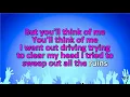 You'll Think Of Me - Keith Urban (Karaoke Version)