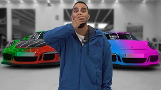 El nuevo color de mi Porsche GT3 RS 