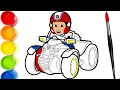 PAW PATROL Ryder and His ATV Quad Bike Drawing and Coloring Pages