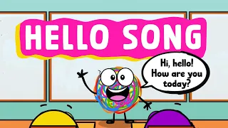 Hi Hello Song Greeting Song For Kids Preschool Songs A Little SPOT 