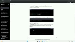 how to pass arguments to python script from command line