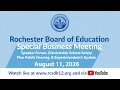 Speaker Forum Districtwide Safety Plan Public Hearing Superintendent s Update August 11 2026