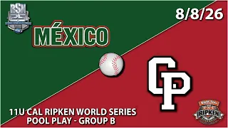 Mexico vs CP White 2026 Cal Ripken 11U World Series Pool Play Game 10 Field Major - 26