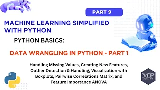 Part 9 Data Wrangling in Python - Part 1 Machine Learning Series