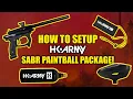 How to setup HK Army SABR Paintball package