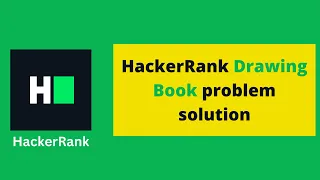 HackerRank Drawing Book problem solution in Python Programming Algorithms Programmingoneonone