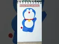 how to draw a Doraemon