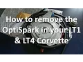 How to remove the OptiSpark Distributor on your LT1 LT4 Corvette