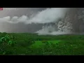 Eerie Sound from Approaching Pyroclastic Flow at Semeru Volcano (Nov 19, 2025)