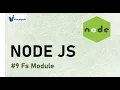Node JS Tutorials - File System Module