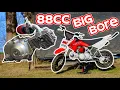 88cc big bore kit installation on crf50 it rips