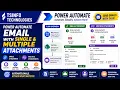 Power Automate Email with Single Multiple Attachments Email Attachments
