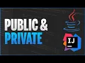 Public und Private in Java - Java Programmieren Lernen Deutsch