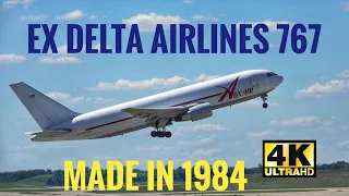 EX DELTA Airlines Boeing 767-200 N114DL now ABX AIR N749AX Over 36 years old