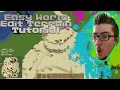 MINECRAFT EASY TERRAIN TUTORIAL WORLD EDIT