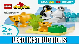 LEGO Instructions - Duplo - 10442 - Wild Animal Families: Penguins & Lions