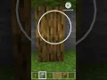 How to make a secret tree entrance in Minecraft