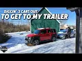 Lagu Finally Got To My Trailer 1.5hrs Later!!! So Much Ice \u0026 Snow [4K]