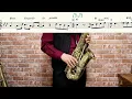【夏へのトンネル、さよならの出口】フィナーレ。【楽譜】The Tunnel to Summer, the Exit of Goodbyes "Finale." eill サックス Saxophone