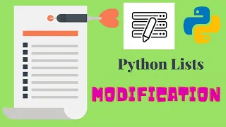 List modification list modification in python List in python how to modify a list in python